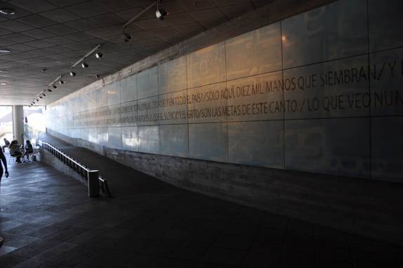 Visita ao Museu de Direitos Humanos em Santiago, no Chile